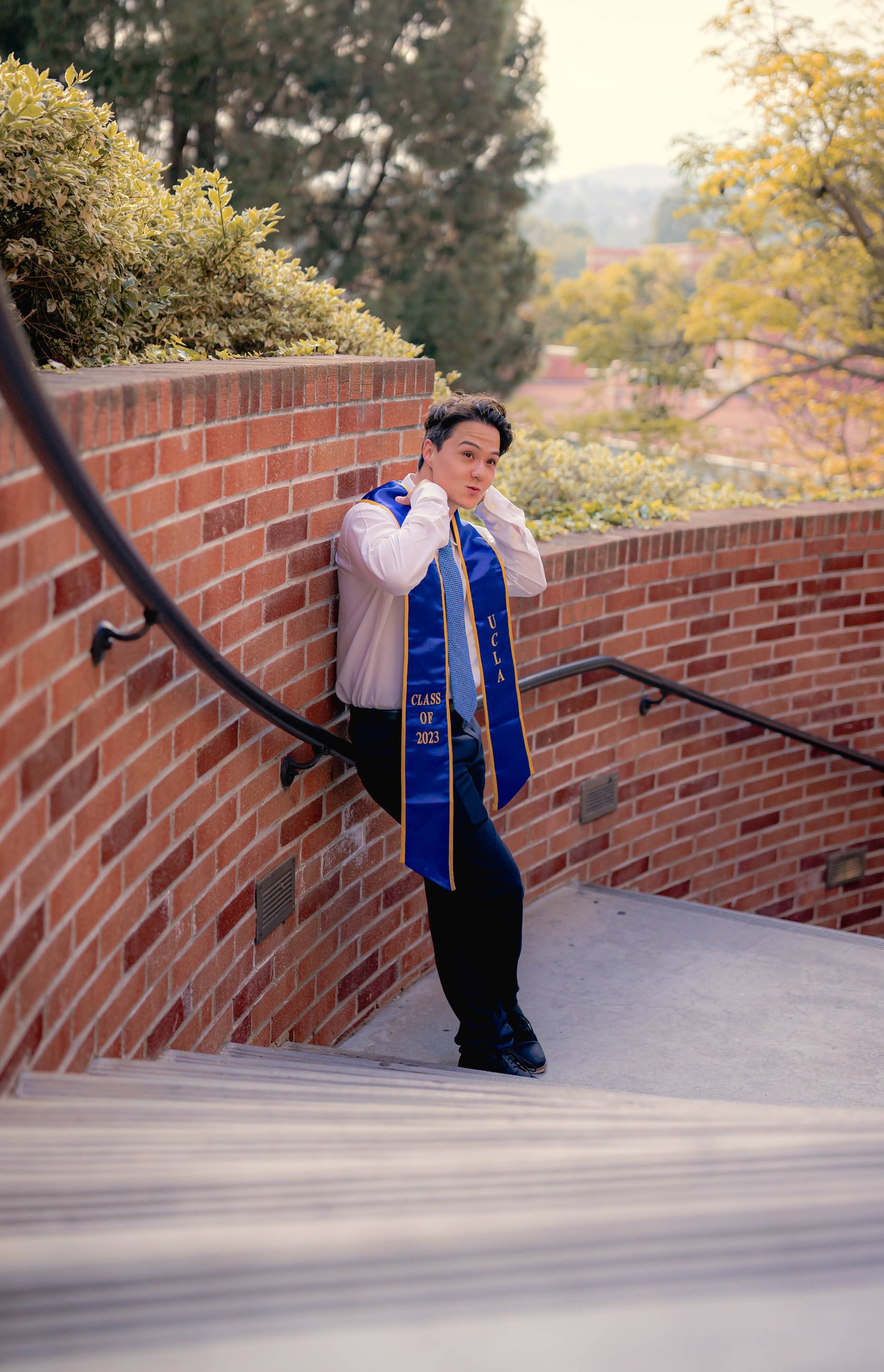 Me with UCLA sash